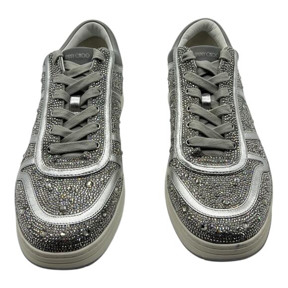 Size 13US - Jimmy Choo Hawaii Crystal Stud Low Top main image 6
